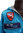 Hoody mit Patches turquoise