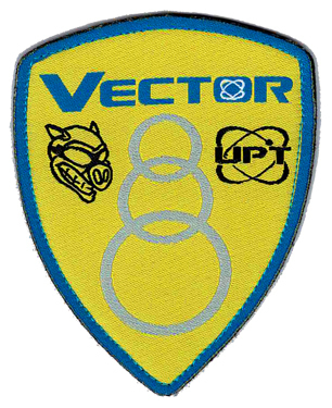 Label racing style 010 Vector USA
