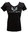 T-Shirt black with rhinestone logo ladies