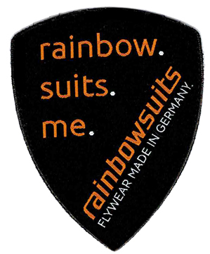 Label racing style 009 rainbow design