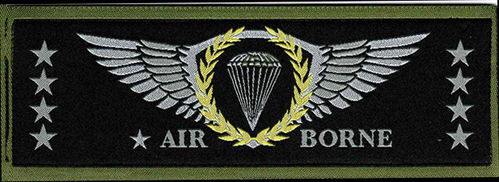 Label military style 001 WING